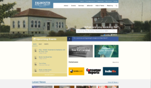 Falmouth Public Library Website Redesign