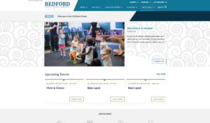 Bedford Free Public Library Website Redesign and Development